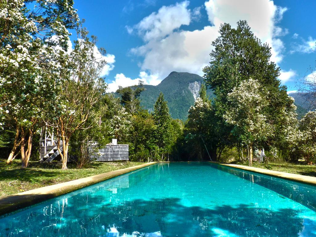 Mitico Puelo Lodge Las Gualas Exteriér fotografie