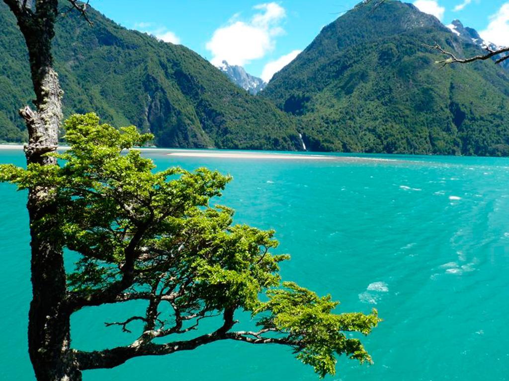 Mitico Puelo Lodge Las Gualas Exteriér fotografie